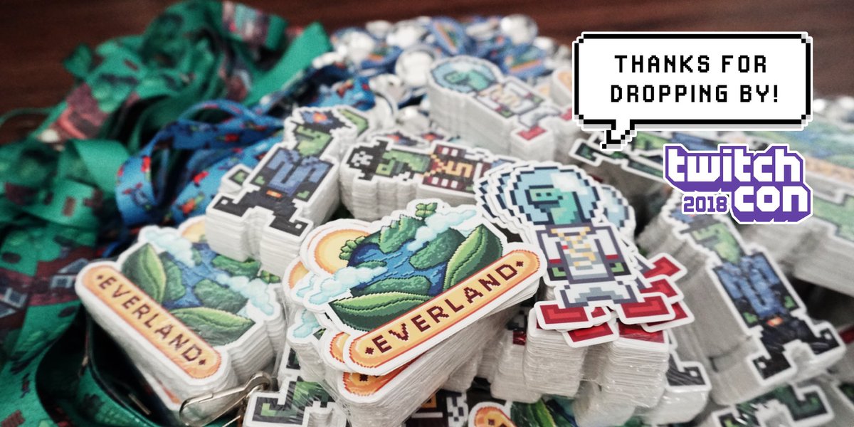 Thanks for a fun TwitchCon! We got some great feedback on the game and are excited to work on some new features!