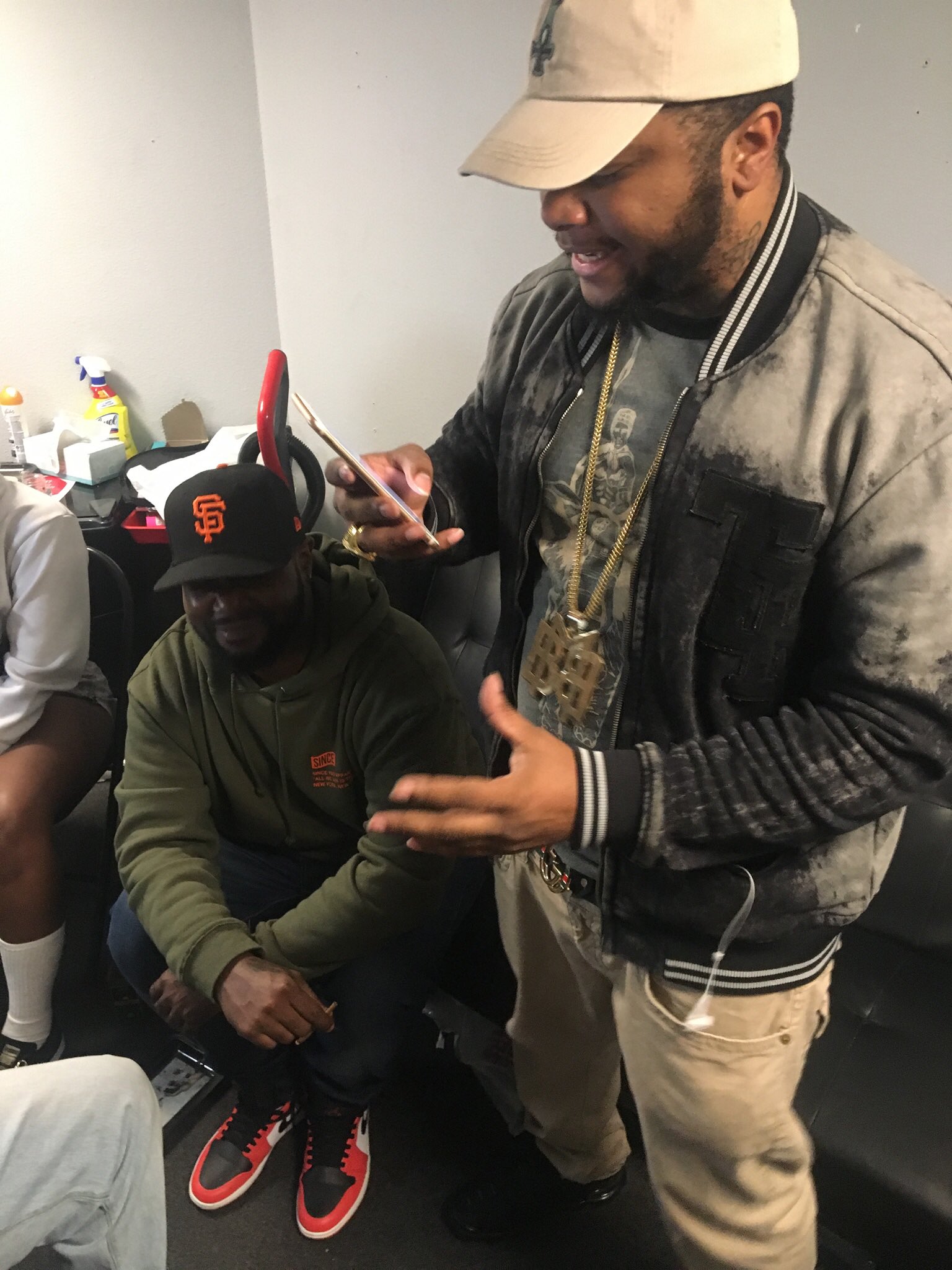 Jae Millz on Twitter "Trading bars last night with GeechiGotti