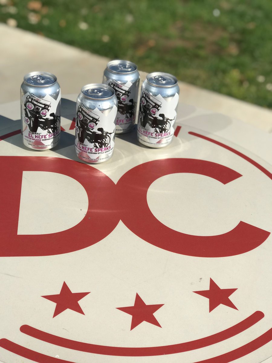 Make sure you take advantage of our current drink special - DC Brau El Hefe cans only $4 while supplies last! #DCVeloCafe #CoffeeShop #Coffee #Cafe #CoffeeAddict #VigilanteCoffee #DistrictofCoffee #WharfDC #Espresso #CoffeeTime #CoffeeLover #ButFirstCoffee #CoffeeLove
