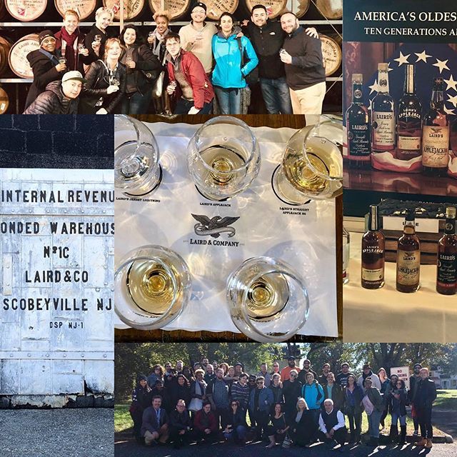 Great trip to Laird &amp; Company today with the USBGNY &amp; USBG New Jersey. Thank you @lisa_laird_dunn for the knowledge and hospitality. 🍏🍎🥃👻🍁<a href="/lairdsapplejack/">Laird's Applejack & Apple Brandies</a> <a href="/usbg/">Jack Daneils</a> @newjerseyusbg #nationalapplejackmonth #usbgny #bartenderlife ift.tt/2Q2661v