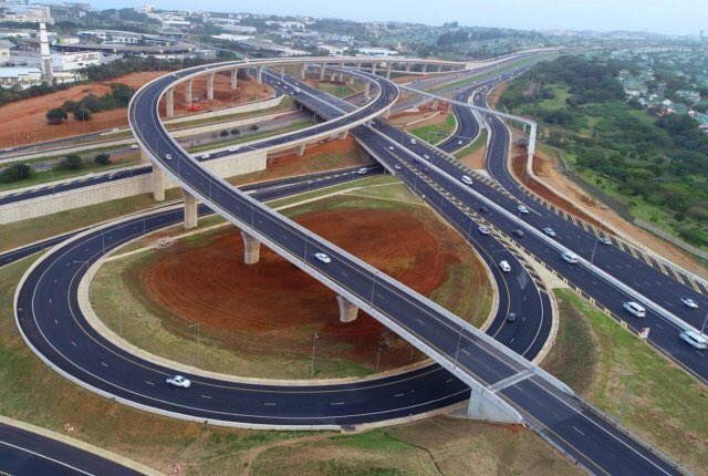 Mount Edgecombe Interchange in KZN.