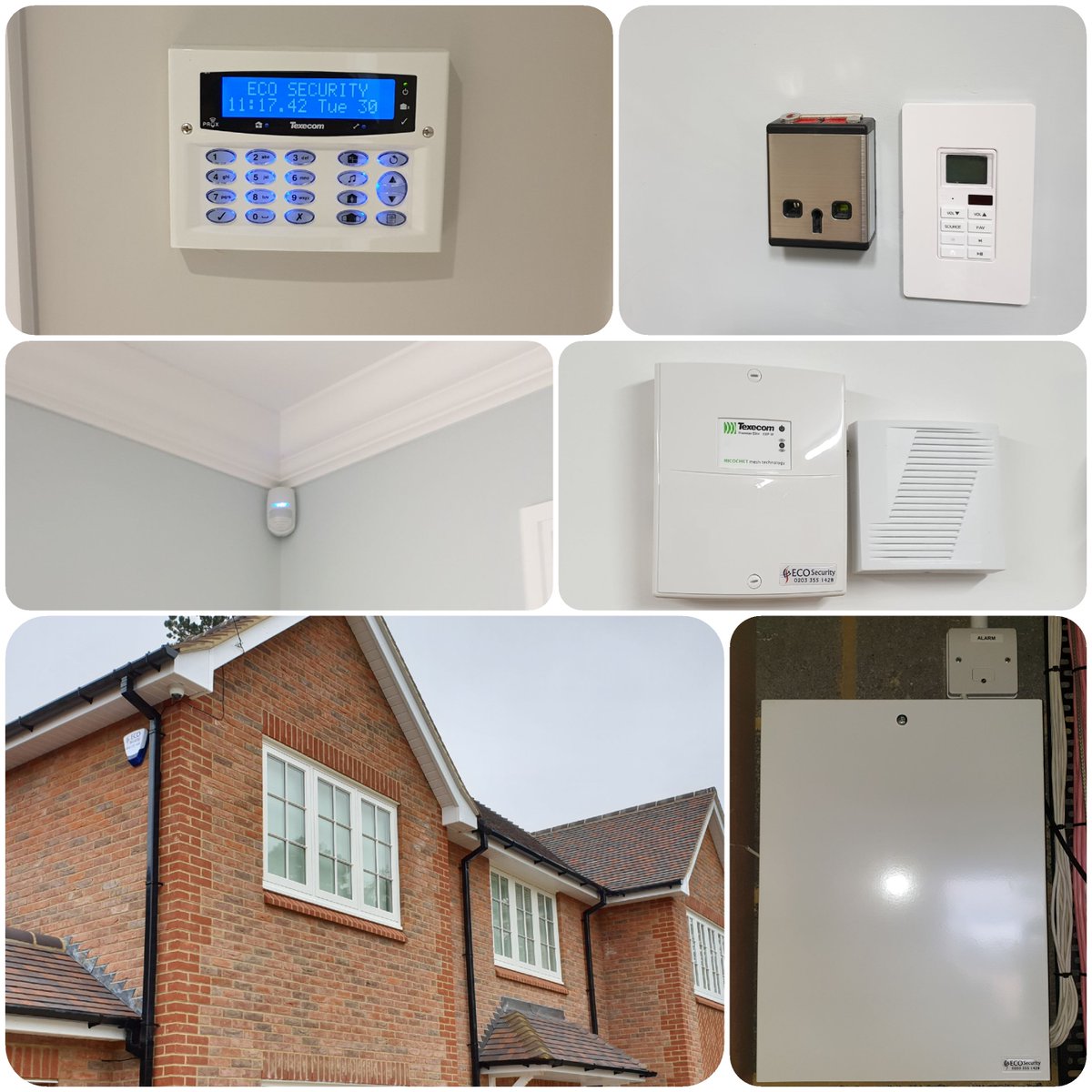 ecosecure's tweet photo. Recent Intruder Installation using @TexecomLtd Premier Panel, Texecom Smartcom, Texecom Wireless and Pyronix Wired PIR. #TrueHybrid https://t.co/SPZHp9secK