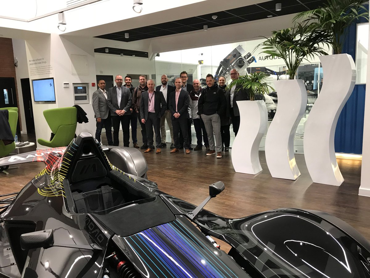 thisisphilsmith's tweet image. privileged today to be able to host the @AECOM Digital Project Delivery team at our Advanced Manufacturing Facility in Birmingham, UK #DigitalTransformation #MakeAnything #Autodesk