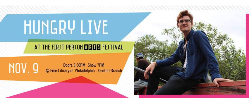 Dinner &amp; Show: <a href="/HungryPodcast/">Otis Gray</a> Live and Dinner at <a href="/FirstPersonArts/">FirstPersonArts</a> Festival at <a href="/FreeLibrary/">Free Library of Philadelphia</a> --> phillygrub.blog/2018/10/30/hun…