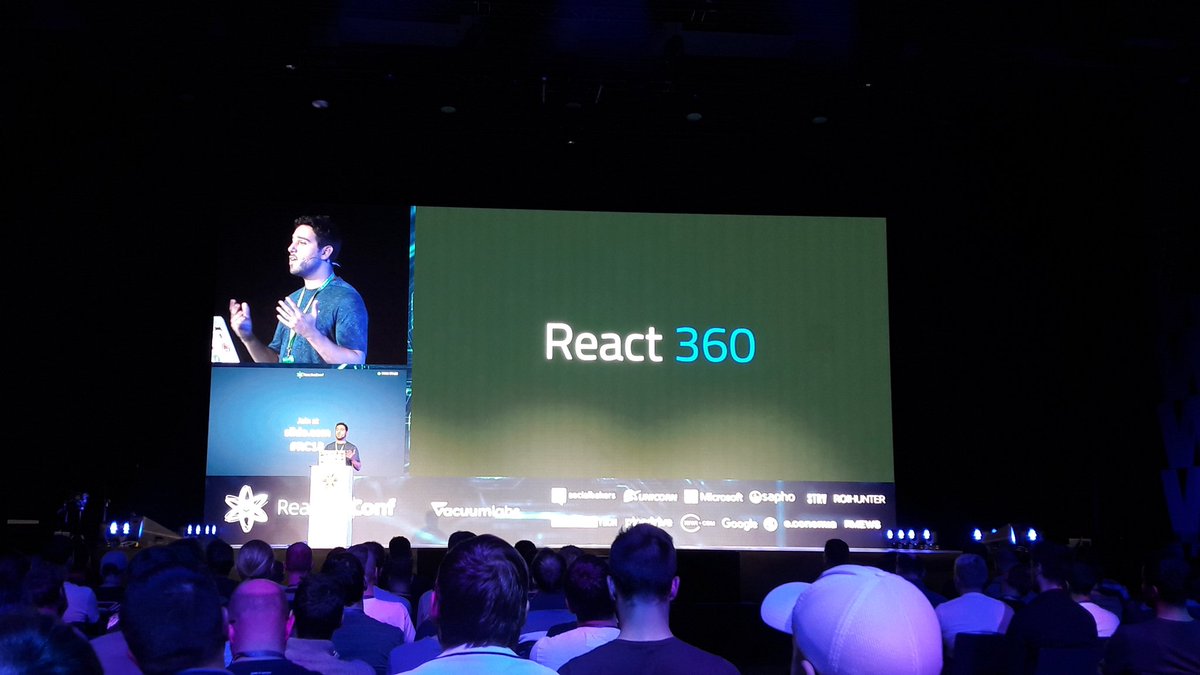 MichalOktabec's tweet image. Second great day at #goreactive
#reactContext #angular #actrix #fetch #animations #flutterio #reasonml #react360 and much more, thank you 👍 #ReactiveConf2018 #Prague
