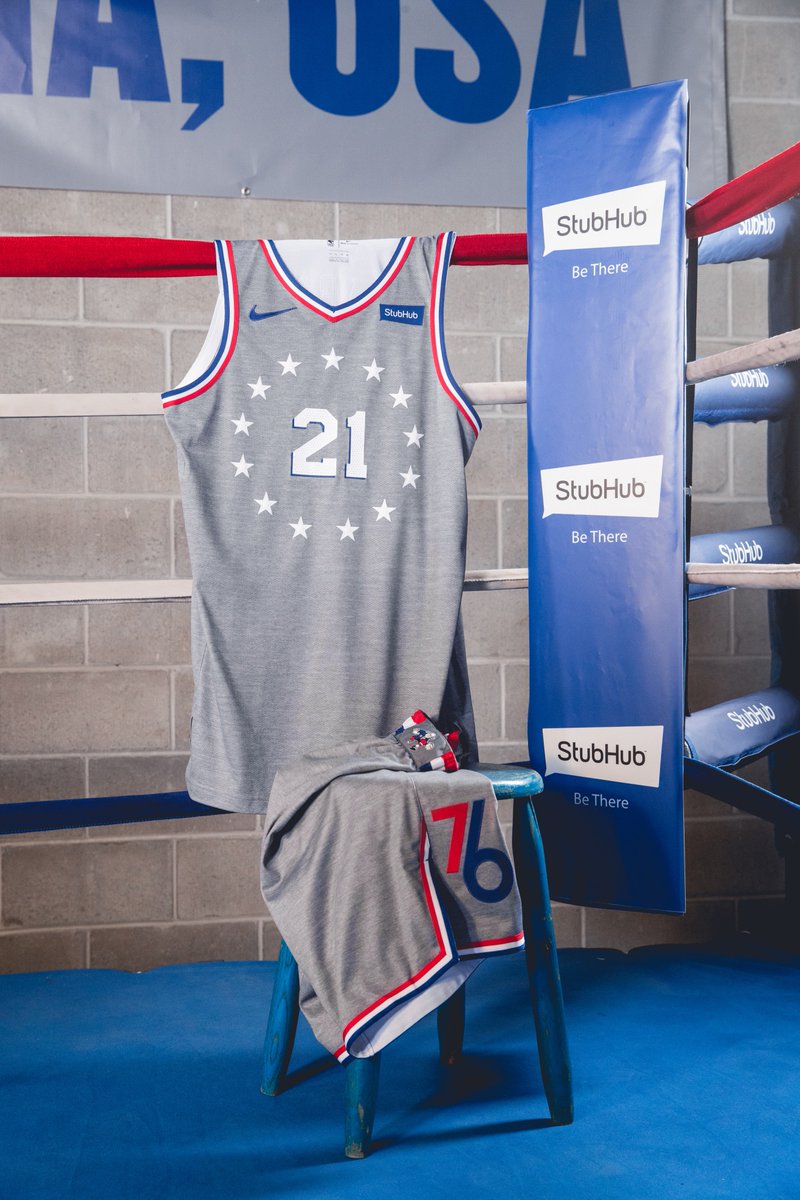 sixers stubhub jersey for sale