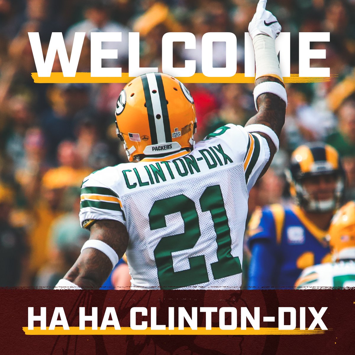 Ha Ha Clinton Dix Packers