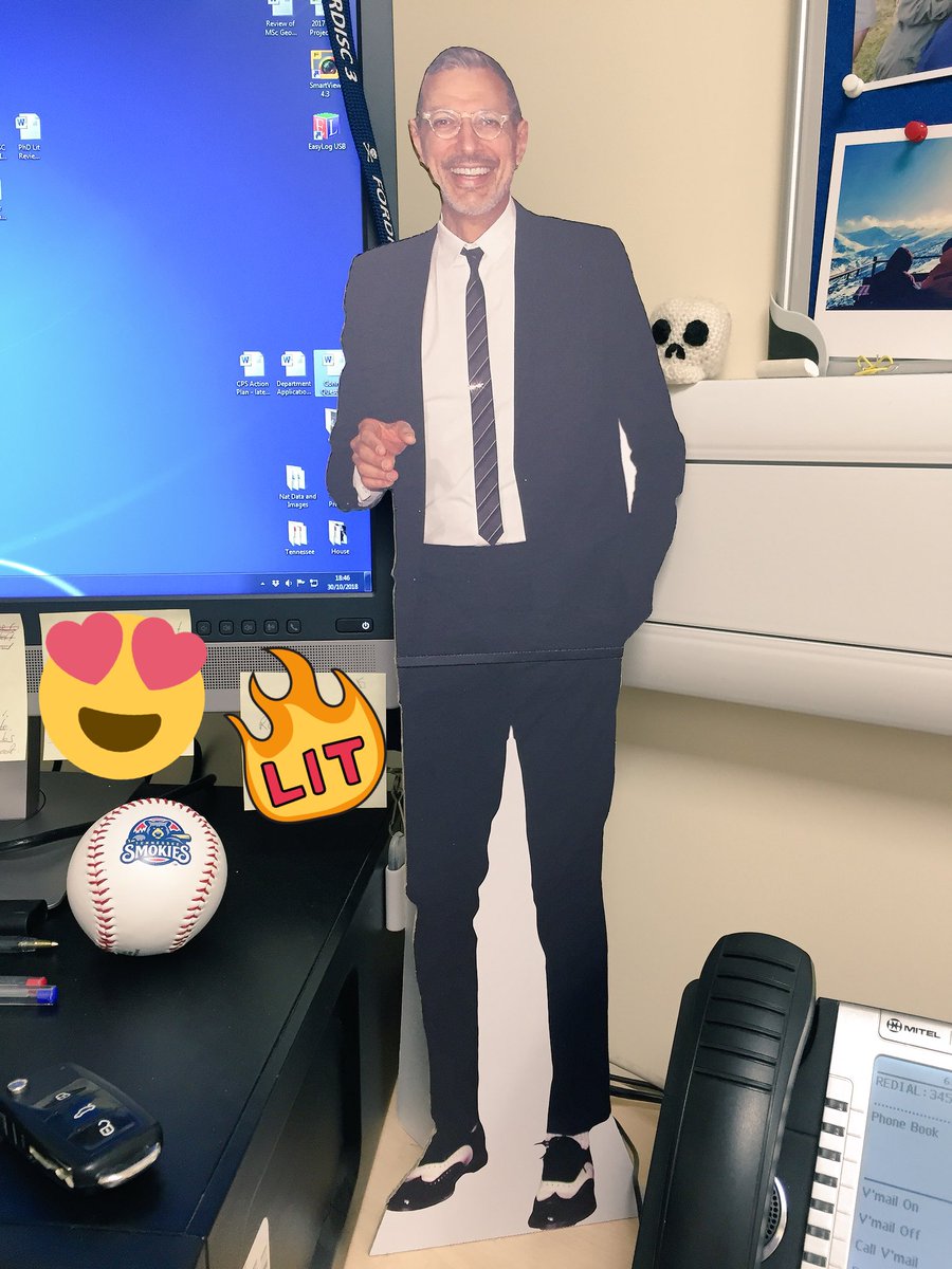 It’s my birthday! And the day I discovered just how well my students know me!

#JeffGoldblum #HappyBirthdayMe #DeskAccessory