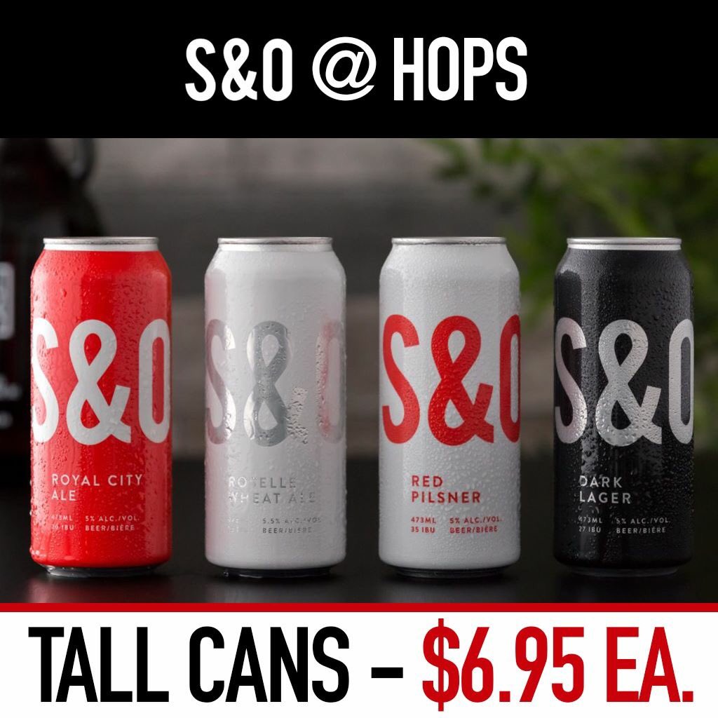 HopsPub's tweet image. Check out the amazing line up of tall cans we offer from the local Steel &amp;amp; Oak Brewery. We have Royal City Ale, Roselle Wheat Ale, Red Pilsner and Dark Lager for only $6.95 each.

#HopsNorthwestPub #SteelAndOak #TallCans