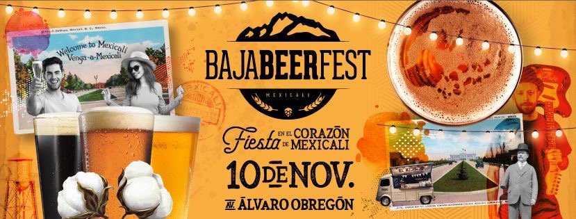 Baja Beer Fest Mexicali te espera para festejar junto a los cerveceros artesanales, más de 40 cervecerías y muchas sorpresas más. 📅 10 de noviembre 2018. 📍Álvaro Obregón y Calle E, Segunda Sección, Avenida General Álvaro Obregón 1115, 21100, Mexicali. #cervezaindependiente