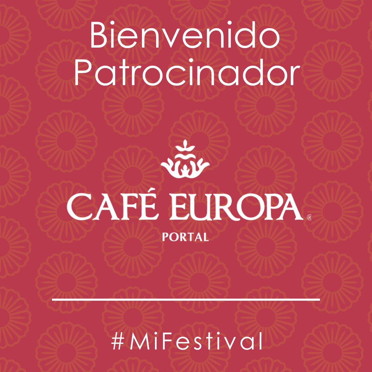 <a href="/CafeEuropa/">Cafe Europa</a> Bienvenido patrocinador a la Celebración por los 30 Años del Festival de Música de Morelia Miguel Bernal Jiménez 🎉
#FMM30🎼 #MiFestival