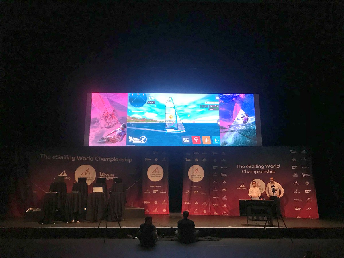 WC #eSailing well done
Nice production made by @K7riCSGO and with <a href="/alecwilkinson/">Alec Wilkinson</a> and <a href="/Bjorn_Luthi/">Thomas Bjørn-Lüthi</a> as casters