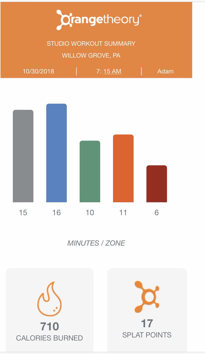 26_2manofsteel's tweet image. Team 7 for 7 for @orangetheory. Seven straight Hell Week workouts complete. The race for 8 continues tomorrow!!@julietaft #orangetheory #HellWeek2018 #morelife