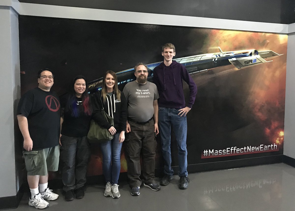 Astara's tweet image. Couldn't have asked for a better @masseffect crew to travel to Terra Nova with.

#MassEffectNewEarth 28 Oct 2018

@Gatchaman97 @Anchor654 @timrwit @size16s