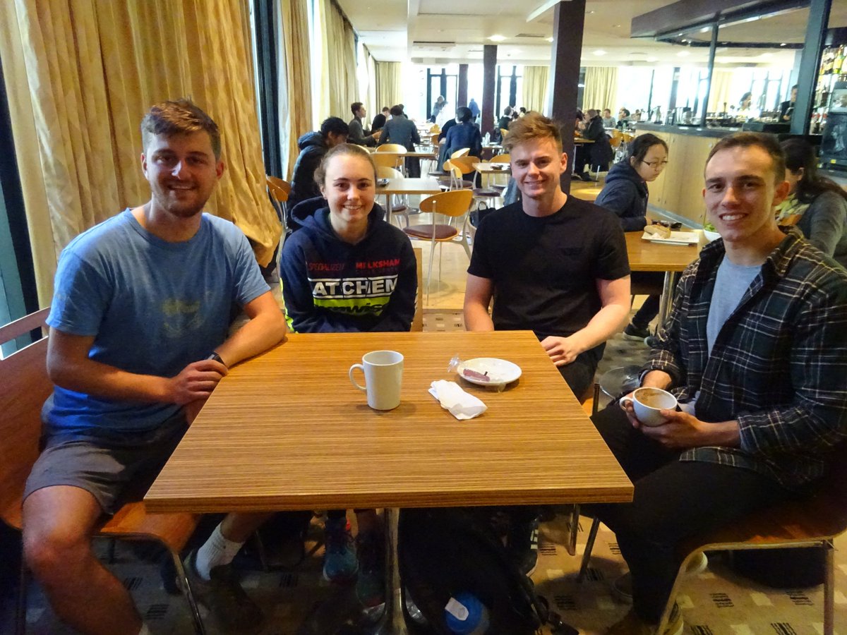 KAJDaniels's tweet image. Lovely to catch up with @sscsportsmed Biomechanics Internship Programme placement student &apos;alumni&apos; at @UniofBath this week and hear how well they are all doing as they continue their studies 🙂