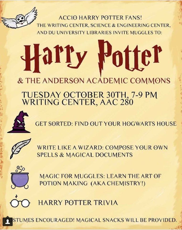 University of Denver Writing Program tweet media