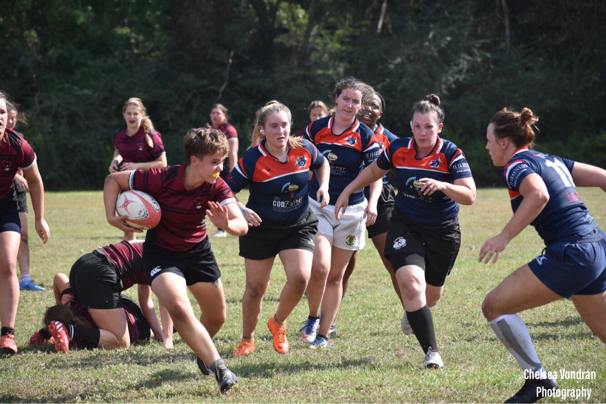CofCWomensRFC's tweet photo. Won our first game of the season against The Hurricanes! https://t.co/qhZFqAC5MU