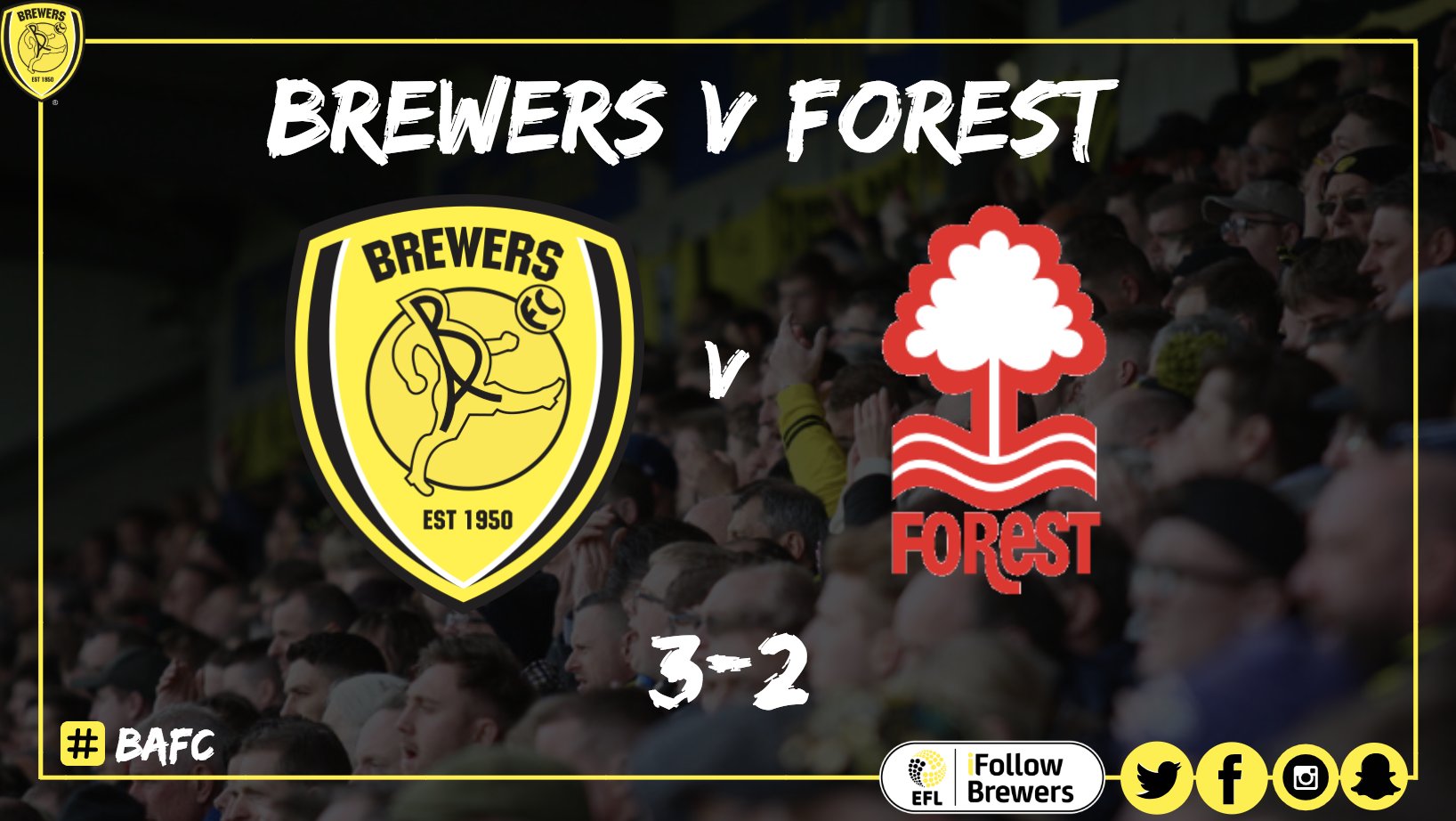 Burton Albion FC on Twitter