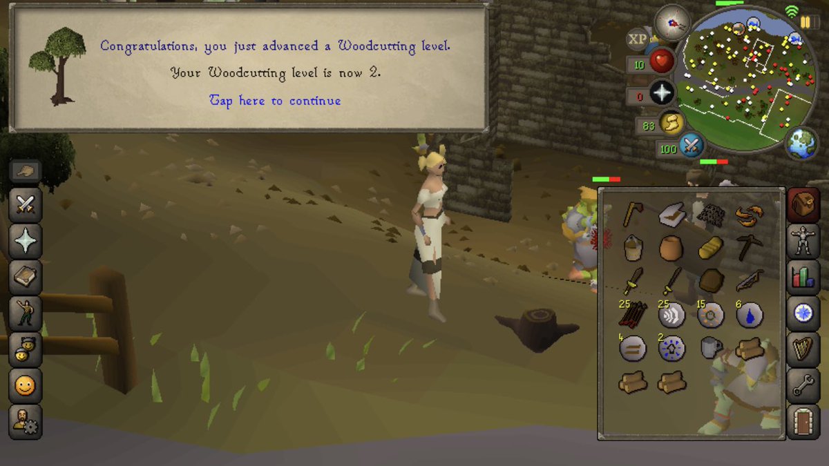 JagexFernweh's tweet photo. Ok so I have previously been playing RS3, this evening I completed the tutorial for OSRS, so if anyone needs help with it, give me a shout π€ Let the skilling commence and no XP waste π€© #OSRSMobile #noob #gottastartsomewhere #tutorialisland #OSRS https://t.co/EtSH9VWgsf