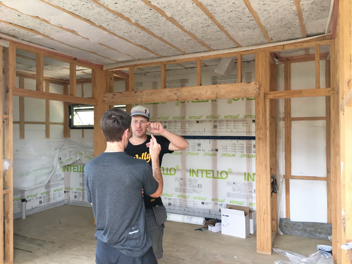 S_andT_'s tweet photo. How big? Be sure to be watching TV3 at 7.30pm tonight #thehousethatkarlwakelinbuilt #sustainability #greenbuilding #stephensonturner @NZGBC https://t.co/99f1BqJu8y