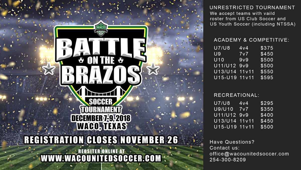 Waco United Soccer (WacoSoccer) Twitter