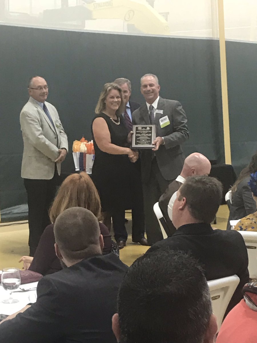 JoyMaberry's tweet photo. So proud of my wife. She raked in the awards tonight at the Celebration of Schools. https://t.co/JHtH87V71U