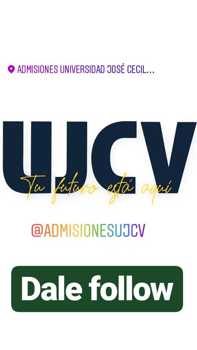 UJCV1's tweet photo. Siguenos en Instagram . https://t.co/RhTch7qrHV