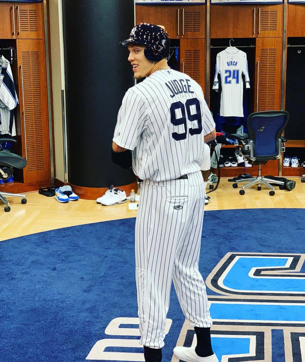 aaron judge uniform