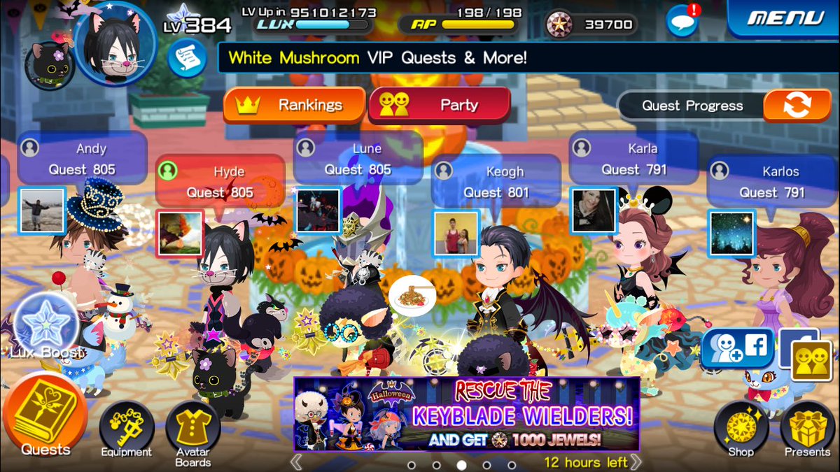 SouseisekiM's tweet image. Party: SeeD 
Union: Leopardus 
#KHUX #SpookyContest @kh_ux_na