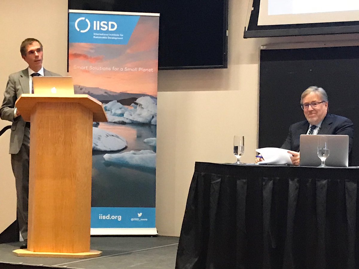 ⁦@IISD_news⁩ Rob Smith presents #beyondwealth at launch of Comprehensive Wealth report ⁦@uOttawa⁩