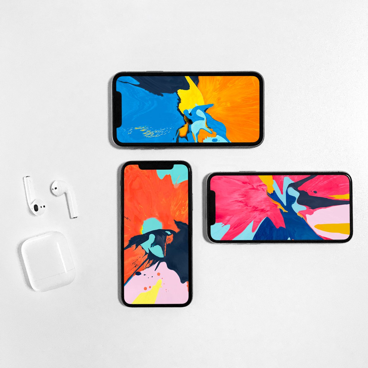 ispazio's tweet photo. Download all the new Wallpapers from Apple iPad Pro 2018 and MacBook Air on #WallpapersCentral https://t.co/hRxM2GHRDJ https://t.co/6orW9i6sSK