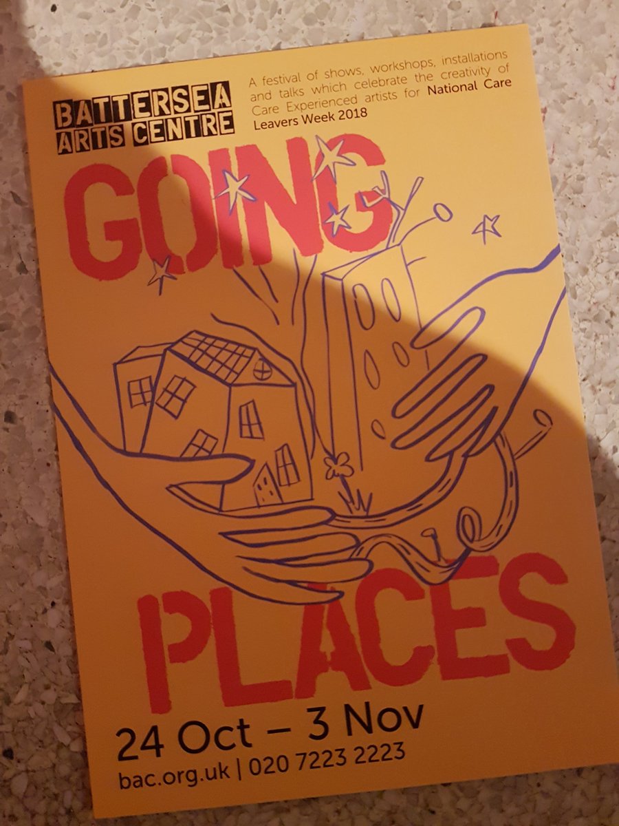 miriamsherwood's tweet photo. So happy to have seen #Denmarked by @rODIUMrECORDS tonight - heartfelt and heartwrenching and heartswelling plus THE SINGING!! And @battersea_arts #goingplacesfest looking beautiful @BobbiByrne  🌻🌻 https://t.co/jFeNrNTWte