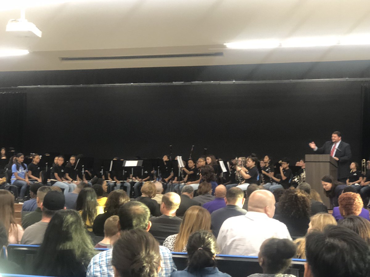EaglePto's tweet photo. McNair dedication ceremony happening now! Come on out and show your support! https://t.co/kWVfVDI1Lw
