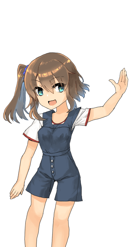 むきぶつ 女の子の ポーズ差分を作りました 二枚目が昨日かきあげたポーズ差分です