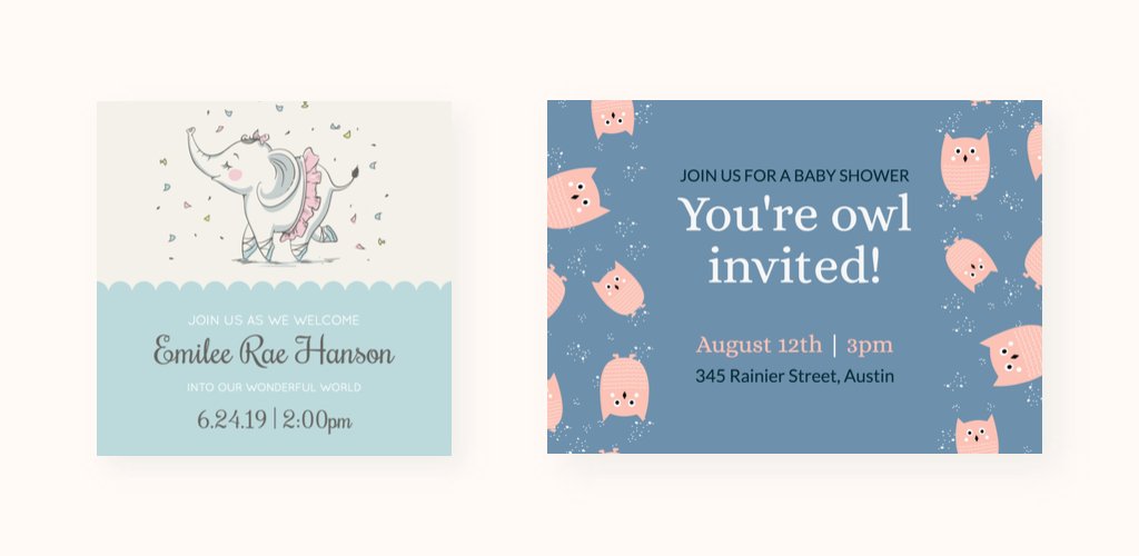 Shutterstock On Twitter Create A Baby Shower Invitation Card In 5 Shutterstock On Twitter Create A Baby Shower Invitation Card In 5