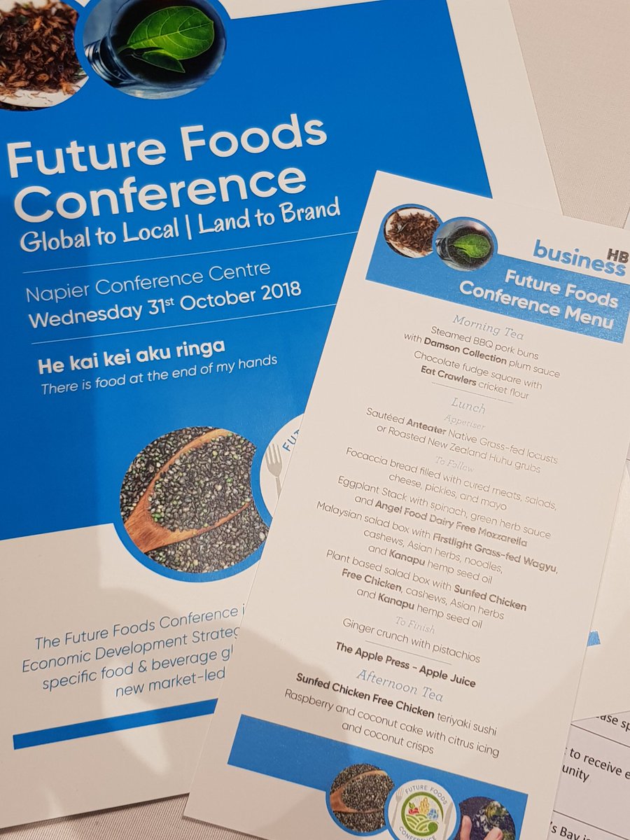 FiWindle's tweet photo. Fantastic start to the day at #FutureFoodsHawkesBay Thought provoking speakers to challenge our business as usual approach to NZ food production: Nick Egerton @the_icehouse Natasha Telles D'Costa @HoneyBeeGeek @juliajones110  @KirstenEdgar @GTGHHawkesBay #LandToBrand https://t.co/irhAnm0oye
