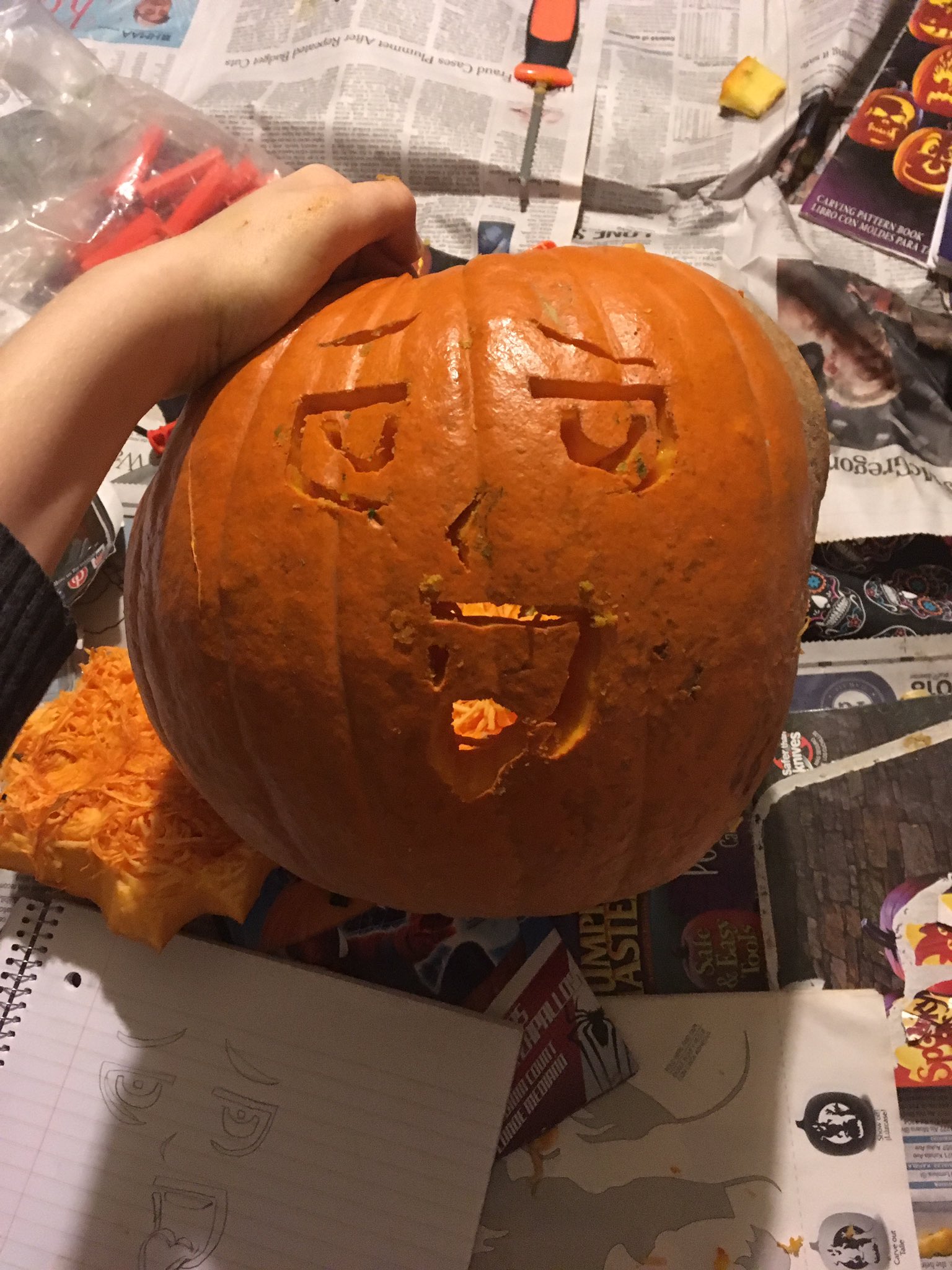 Im Really Hard On Twitter Carved An Ahegao Face Into My Pumpkin I Messed Up The Tongue Rip Hentai Anime Pumpkincarving Ahegao Happyhalloween Pumpkin Https T Co Udgudyuqaq