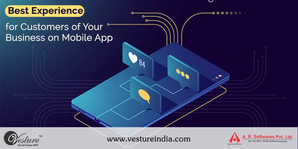 VestureIndia's tweet photo. A.R Softwares helps your customers to have best services of your Business by providing custom made mobile applications. click on- https://t.co/xkvIlwHOTI
#smartphone #mobileapplication #aapdevlopment #customerservice #vestureindia https://t.co/sCaYNkzTSY