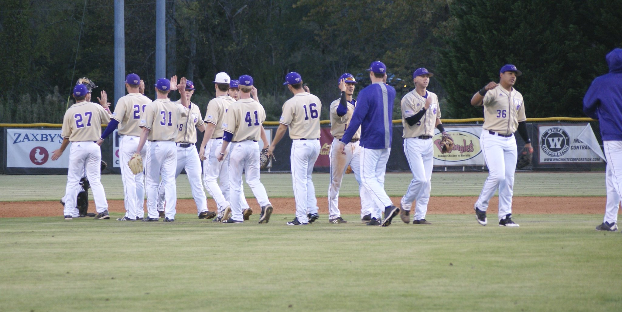 Catamount Athletics on Twitter "The Gold Squad celebrates a 71