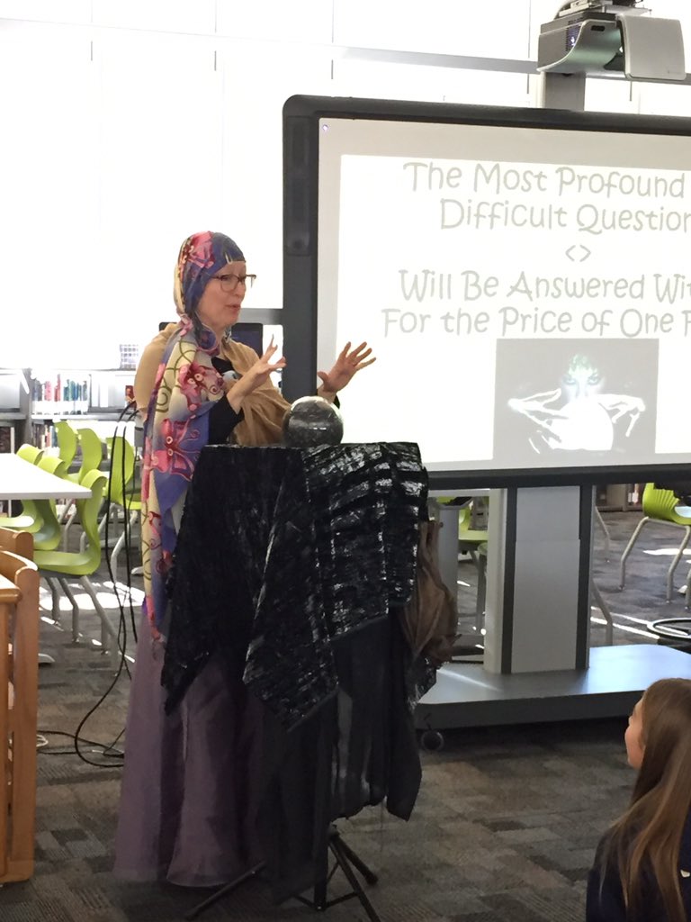 Andrea Vinikoff on Twitter "Madame Zeroni surprised our students with