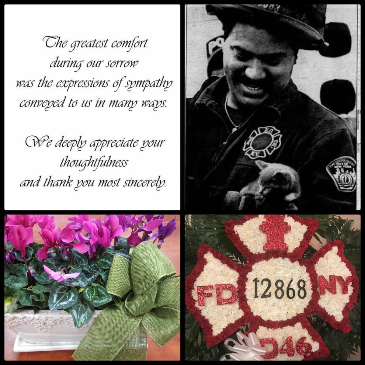 EXF776's tweet photo. @Troy6568 @freyre1 @THD6568 @verakwillems @BobbyPeugh @Nedra332Nedra @SwitzerSharon Thank you to my Home Depot Family for your expressions of sympathy ❤ My brother was a true HERO and my family and I are grateful for your kindness #engine46 #HERO #NYFD https://t.co/cC3xWzYJQ1