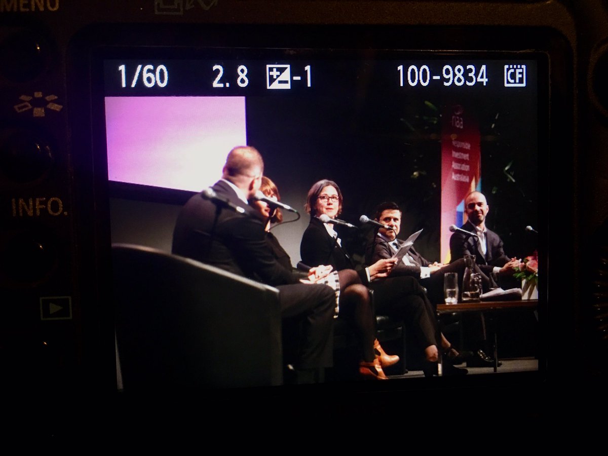 ProfileBooth's tweet photo. Shooting today at the @RIAANews Responsible Investment Association Australasia #conference #riconf18 @MCEC https://t.co/vDMBcuaTZa