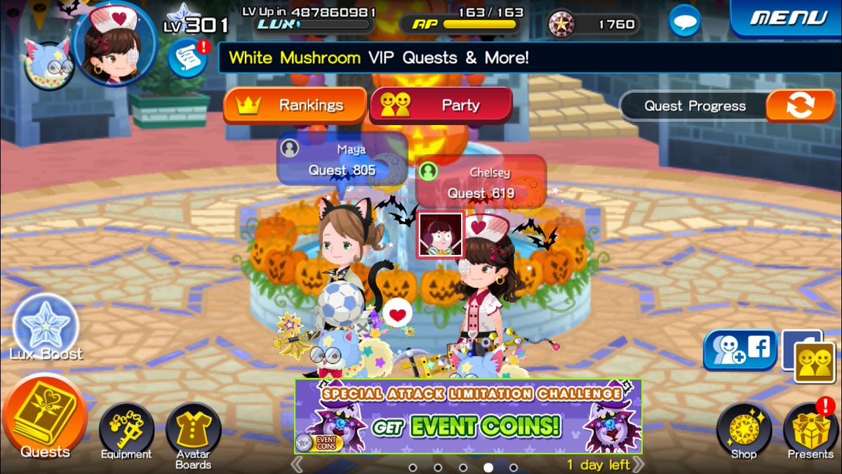 seashell_xion's tweet image. Party: Bear Nerds
Union: Ursus
#KHUX #SpookyContest @kh_ux_na 
A nurse and her cat assistant~