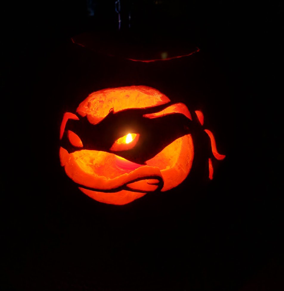 Ninja Turtle Pumpkin Carving Patterns