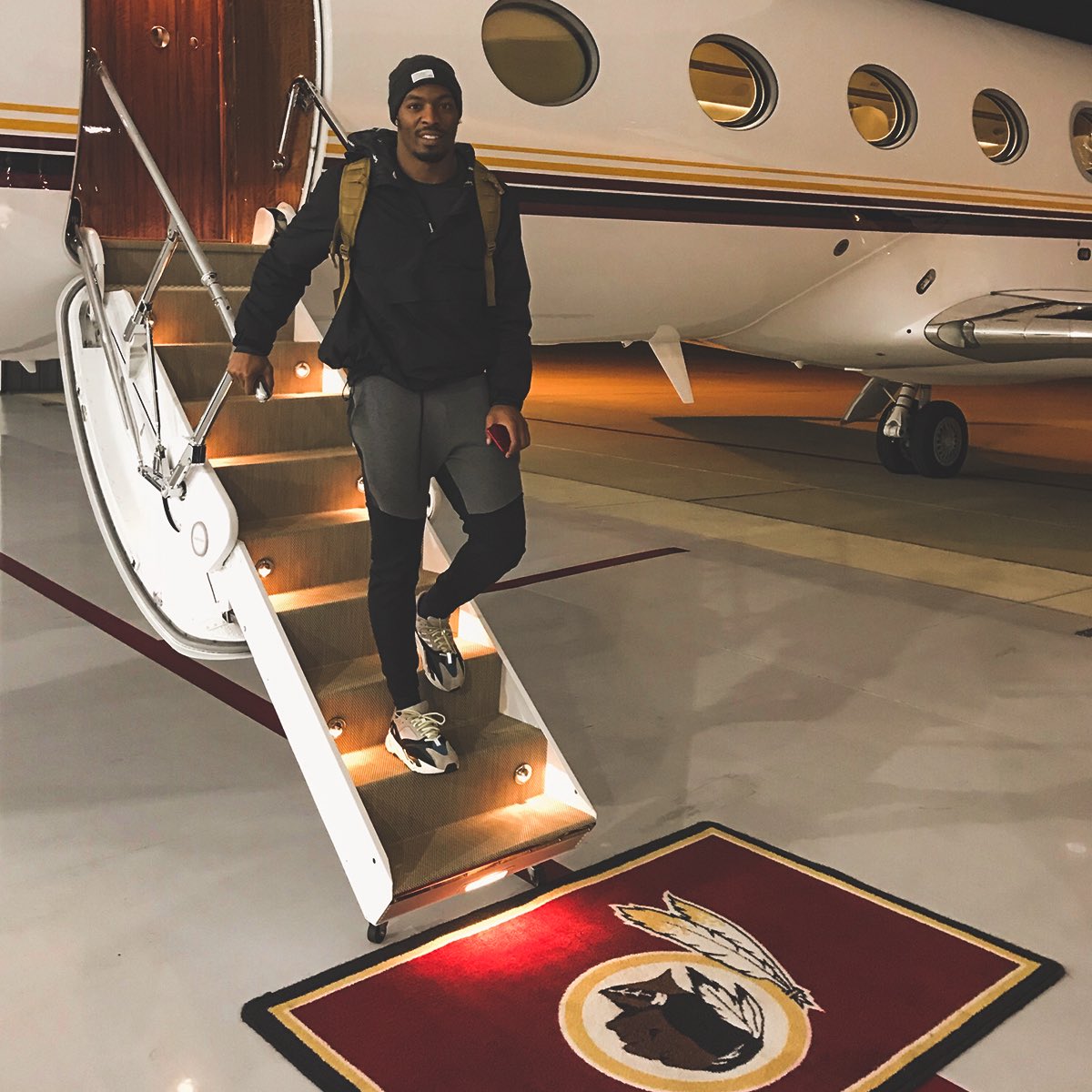 Commanders's tweet photo. .@haha_cd6 has arrived. #HTTR https://t.co/via9CYtfnB