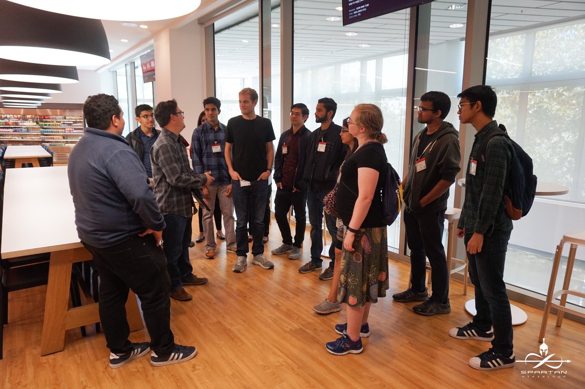 SpartanHL's tweet image. Once again, a big shoutout to @Adobe for providing a company tour for some of our team members! Their facility is amazing and a great atmosphere to be a part of. Best of luck! 🅰️🖥️ #Adobe #SpartanHyperloop #SiliconValley #SoftwareEngineering #SJSU