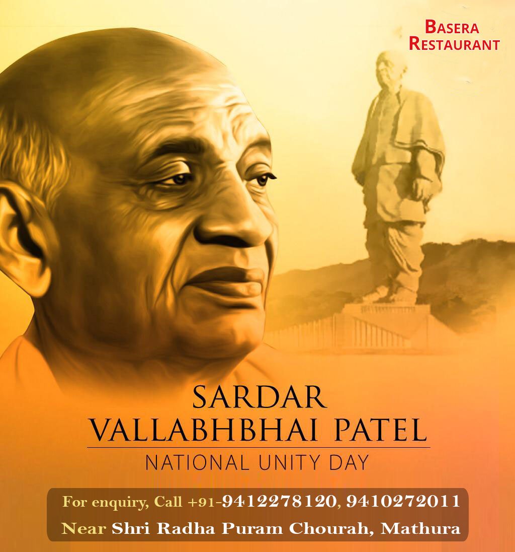 basera_mtr's tweet photo. Remembering the Iron man of India, #SardarVallabhbhaiPatel on his birth anniversary. #RashtriyaEktaDiwas #NationalUnityDay https://t.co/agbBB9gwuW