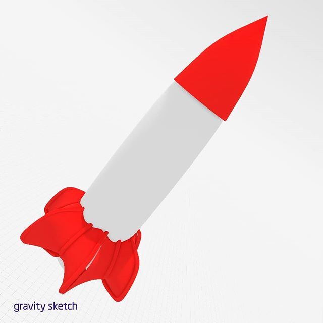 _willdesign_'s tweet image. rocket. Bb&apos;s first VR sketch, for day 24 of #adsInktober. I thought it was important to share this pretty terrible result, because like most things, the first attempt is rarely any good. Persisting through the feeling of insufficiency is the first step... Putting in the hour…