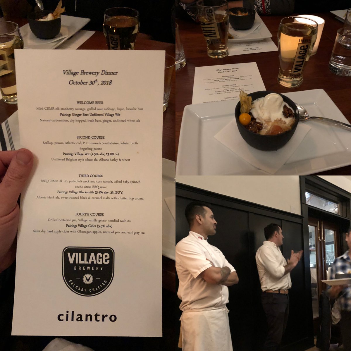 Village Mike (@villagemikeg) on Twitter photo What a feast!!! Thanks for the amazing brewmaster dinner <a href="/Cilantro17thAve/">Cilantro Restaurant</a> <a href="/villagebrewery/">Village Brewery</a> What a feast!!! Thanks for the amazing brewmaster dinner <a href="/Cilantro17thAve/">Cilantro Restaurant</a> <a href="/villagebrewery/">Village Brewery</a>