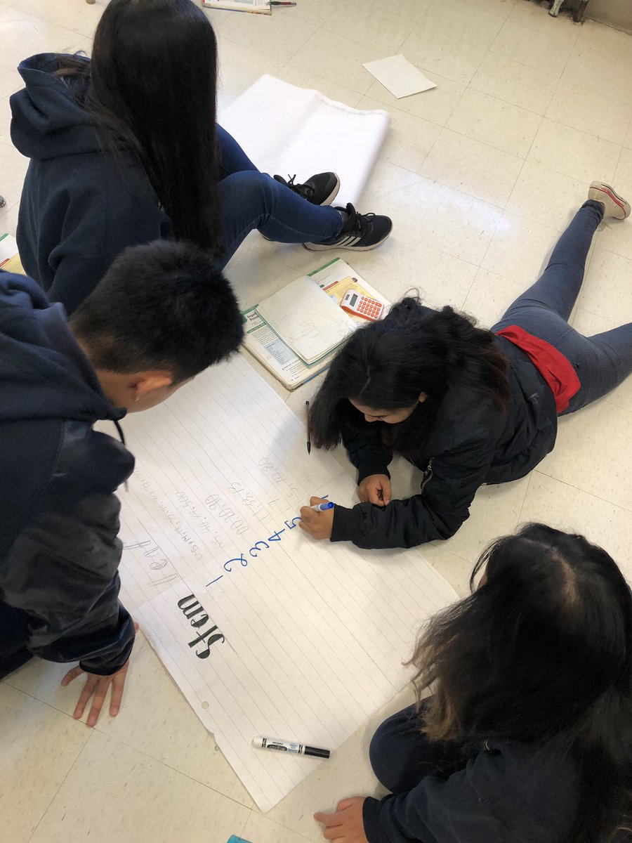 selvaggio_d's tweet image. Students were given the same question in math. Impressed by all the different ways they decided to plot their answers #grade8 #chapter3 #loveformath #sta